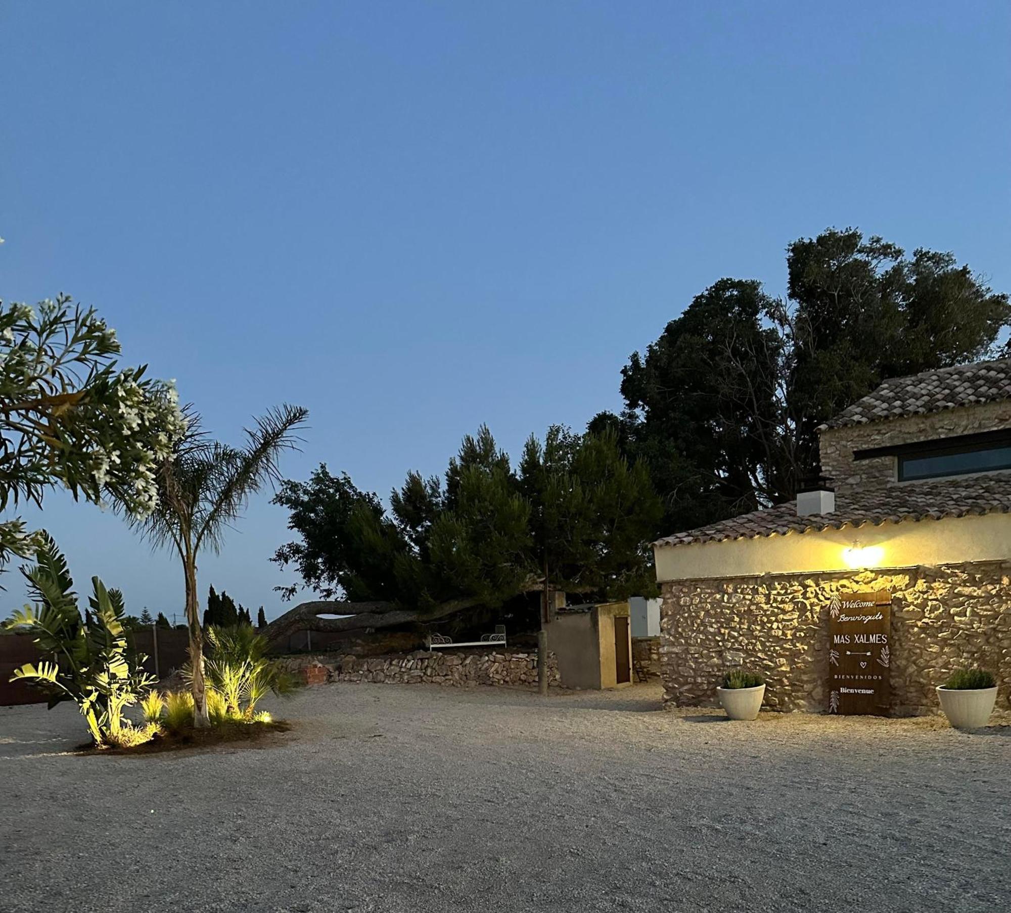 Mas Xalmes Villa Camarles Dış mekan fotoğraf