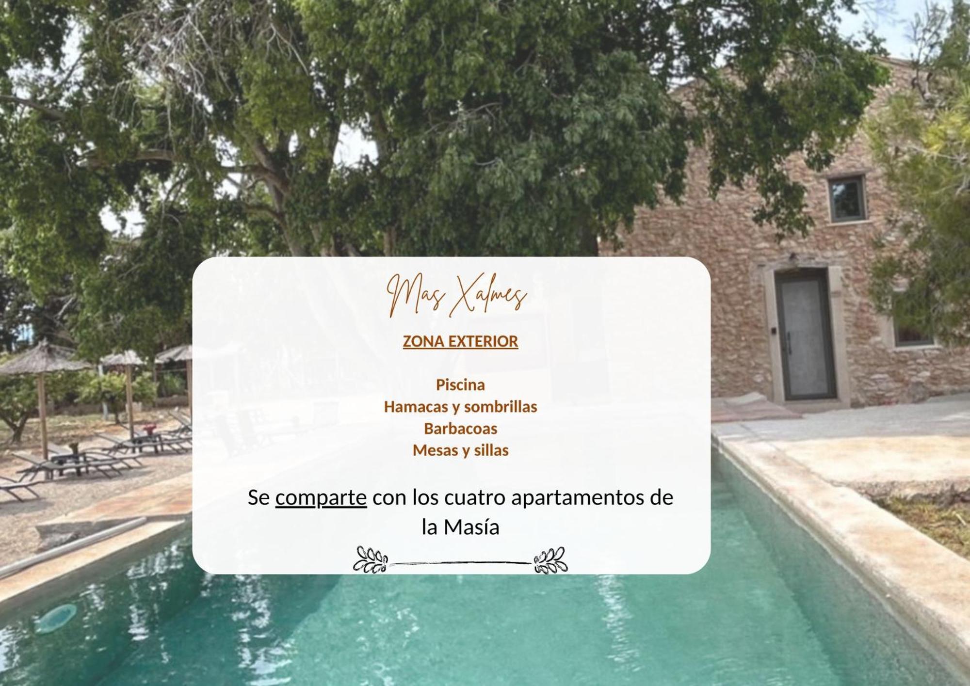 Mas Xalmes Villa Camarles Dış mekan fotoğraf